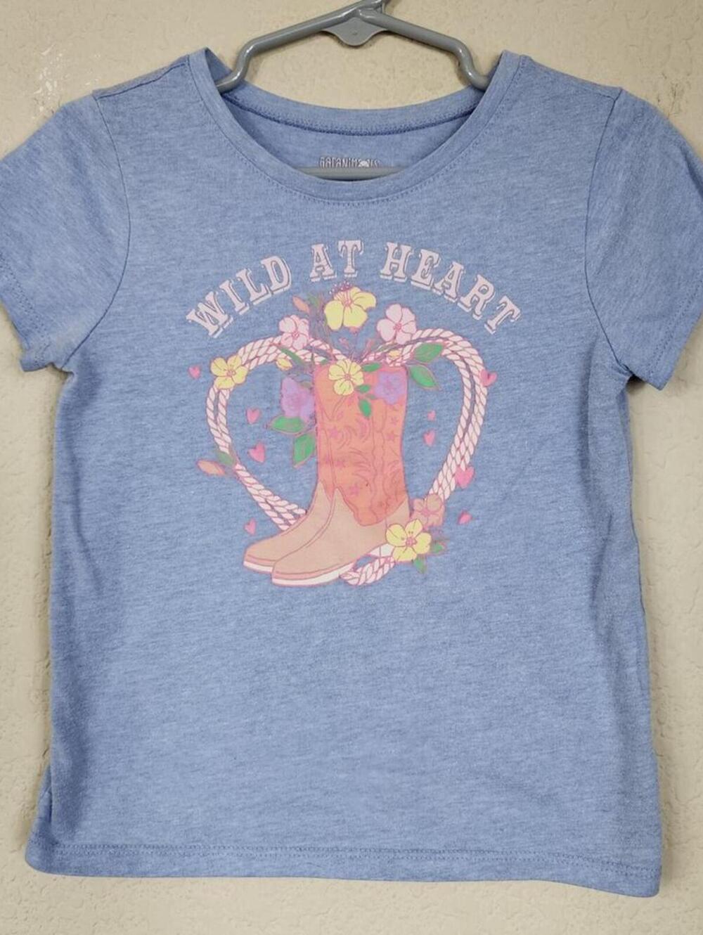 4T - Baby & Toddler Clothes - Wild at Heart Tee Shirt Top